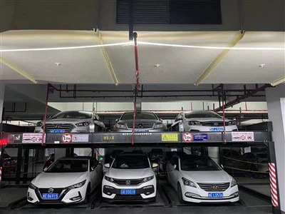 Sistema de estacionamento padrão de elevador-e-deslizante PSH